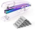 Clear Acrylic  Purple   with 2000 Pieces Silvery  for Office Accessory(Purple)