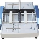 Heavy Duty Par   A3 Booklet Making Machine with 20 Sheet Capacity  5 Nail Positions and Support Various Discount Methods  Precise Positioning and Re Baffle  for School nt Stores