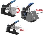 Heavy Duty  Manual  with Stoprs for Flat & Saddle   Max. Thickness 6.5mm - Image 2