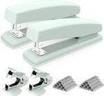 2 Pack  Office   25 Sheet Capacity  Inclus 2000  and 2  Removers  2 Pack  Green