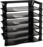 Six Tier, Plastic, Black - Image 2